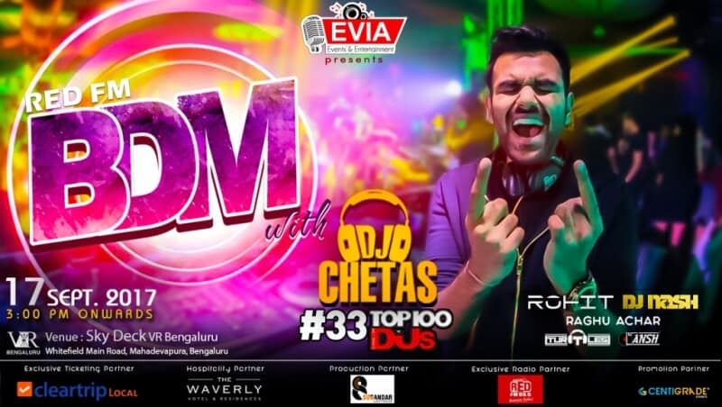 DJ Chetas World No 33 Bangalore